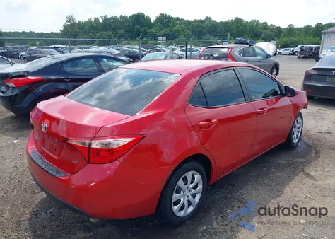 2017 Toyota Corolla Le из США, поврежденный, VIN 2T1BURHE2HC952050